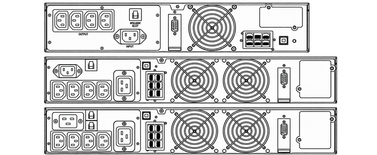 Macan Rack/Tower 6000VA PSW On-Line